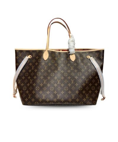 Louis Vuitton Neverfull GM Tote Bag Monogram Canvas Red For Women 15.7in/40cm LV M40991