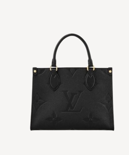 Louis Vuitton OnTheGo PM Tote Bag Black For Women 9.8in/25cm LV M45653