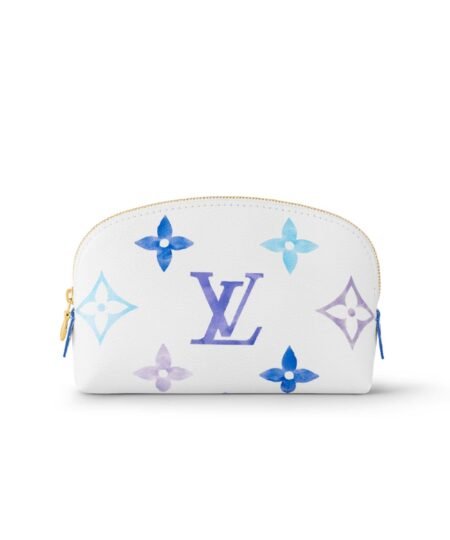 Louis Vuitton Pochette Cosmetique PM Bag White For Women 7,5in/19cm M82492