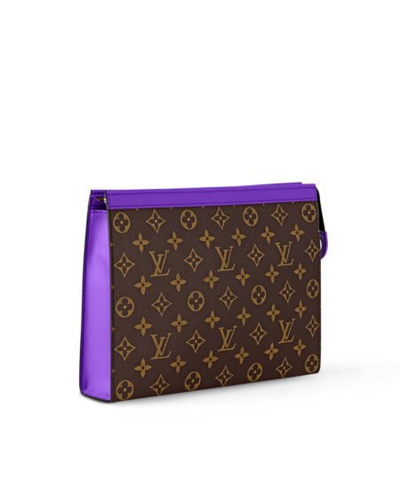 Alternative view of Louis Vuitton Pochette Voyage MM Pouch Bag Violet For Women 10,6in/27cm M82859