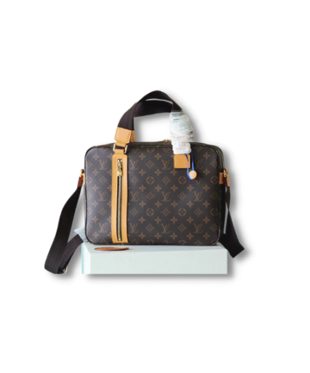 Sac Bosphore 2Way Shoulder Bag Monogram Brown For Men 14.2in/36cm M40043