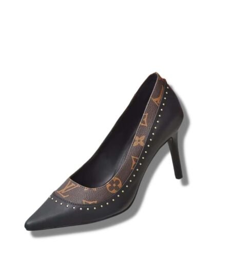 Louis Vuitton Signature Pump Black For Women 9.5cm/3.7in 1AACFK