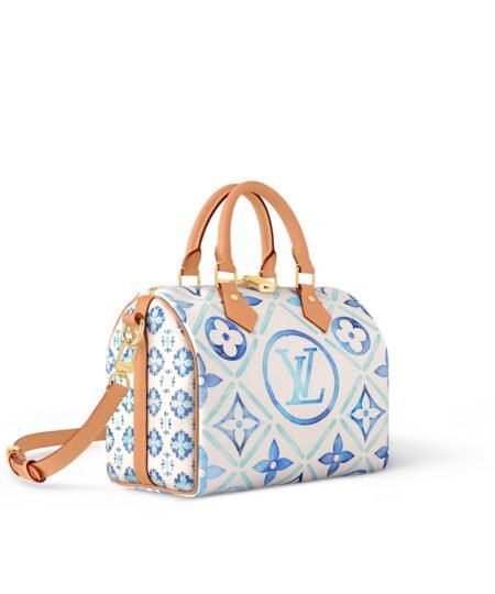Louis Vuitton Speedy Bandouliere 25 Bag Blue For Women 9.8in/25cm M11264