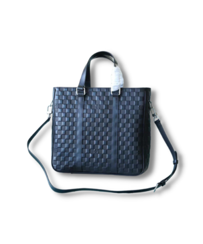 Tadao 2Way Shoulder Bag Damier Anfini Black For Men 14.6in/37cm N41269