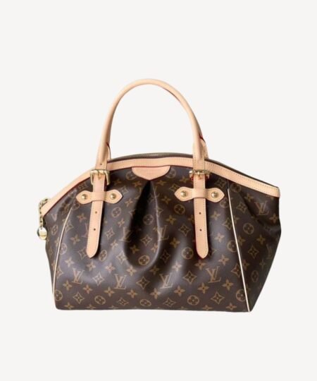 Louis Vuitton Tivoli PM Bag Monogram Canvas Brown 14.2in/36cm For Women LV M40143