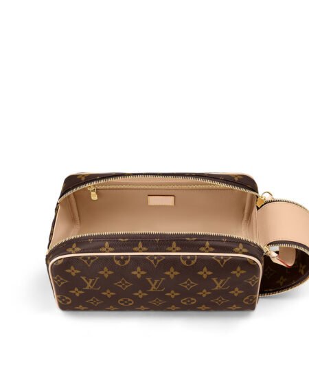Alternative view of Louis Vuitton Toilet Dopp Kit Pouch Bag Brown For Women 11in/28cm M44494