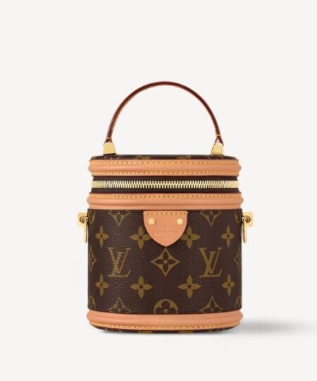 Louis Vuitton Nano Cannes Handbags Brown For Women 14.5cm / 5.7in M82952