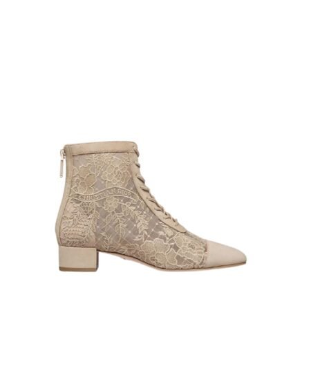 Dior Naughtily-D Heeled Ankle Boot Sand For Women KDI850ROY_S10U