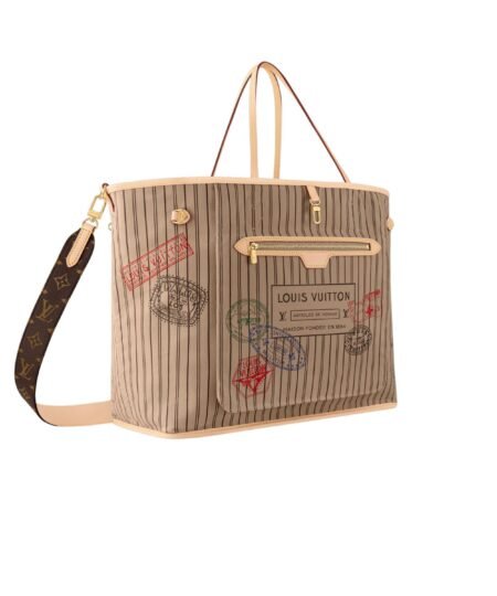 Alternative view of Louis Vuitton Neverfull Bandouliere Inside Out GM Beige For Women 39cm/15.4in - M11948