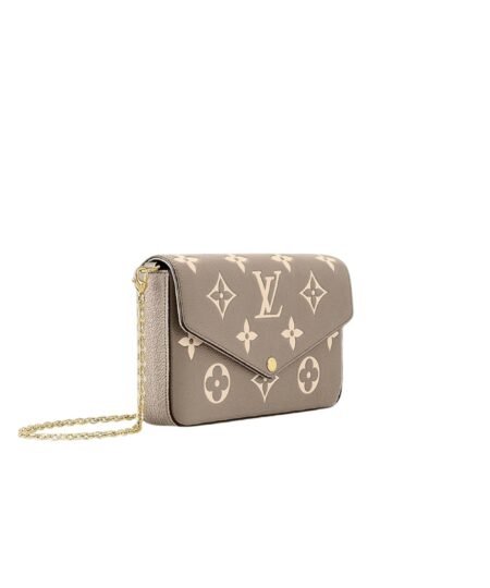 Alternative view of Louis Vuitton Felicie Pochette Gray/Cream For Women 21cm/8.3in M82610