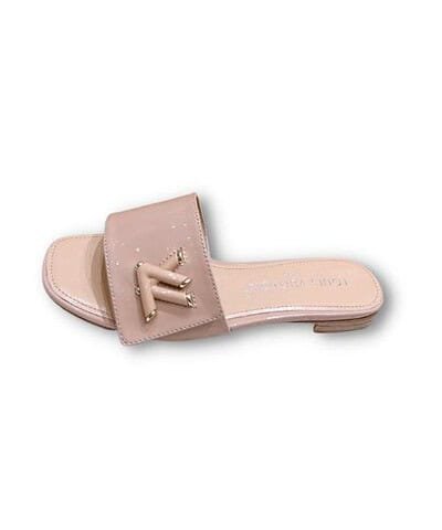 Louis Vuitton Shake Flat Mule Beige For Women