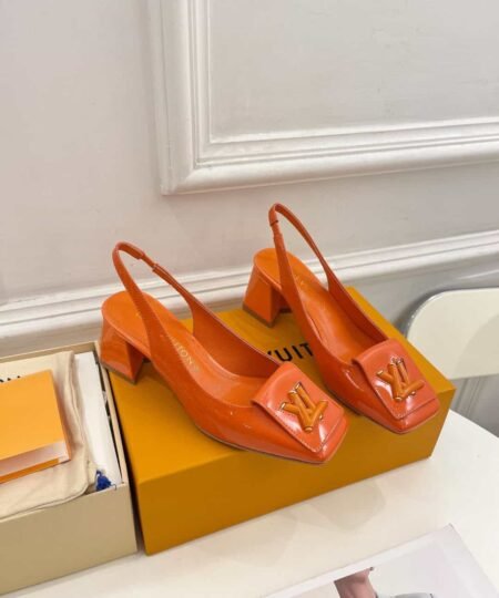 Alternative view of Louis Vuitton Shake Slingback Pump Orange For Women