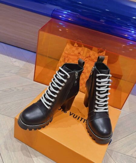 Alternative view of Louis Vuitton Star Trail Ankle Boots Black For Women