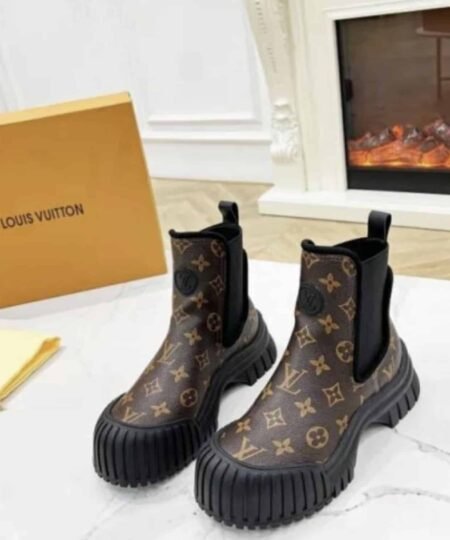 Alternative view of Ruby Flat Ankle Boot Brown For Women 1AAZ9R