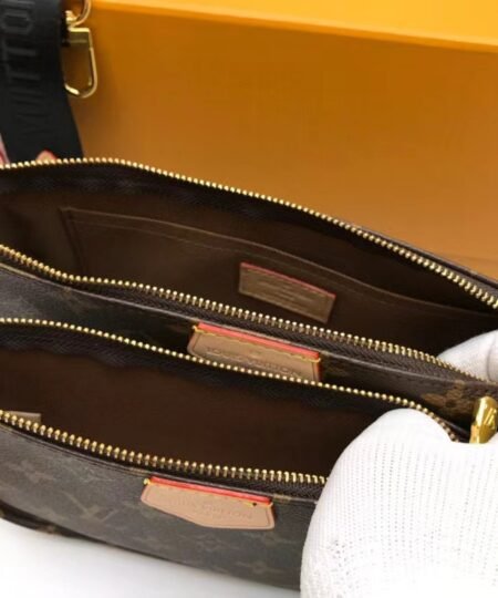 Alternative view of Louis Vuitton Multi Pochette Accessoires Monogram Canvas Khaki For Women, Women's Handbags, Shoulder And Crossbody Bags 9.4in/24cm LV M44813