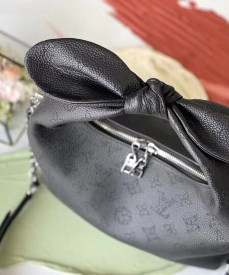 Alternative view of Louis Vuitton Why Knot MM Mahina Black For Women, Women's Handbags, Shoulder And Crossbody Bags 13.4in/34cm LV M20788