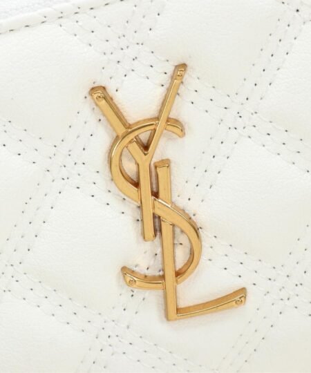 Alternative view of Saint Laurent Becky Crossbody Bag White For Women 7in/18cm YSL P00555149