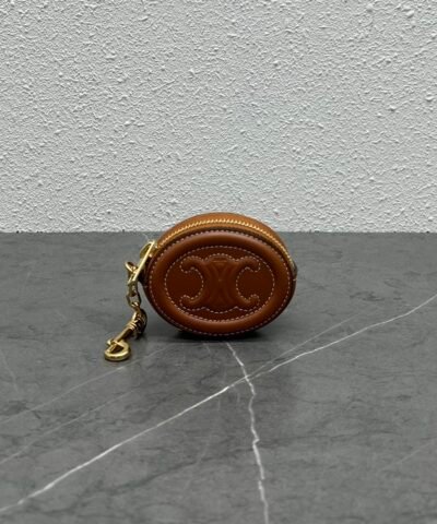 Celine Pulse Cuir Triopee With Hooks - Soft Brown For Women 3in/8cm 10I863DPQ.04LU