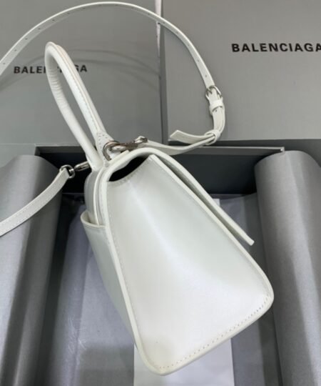 Alternative view of Balenciaga Hourglass Small Handbag In White, For Women, Women's Bags 9in/23cm 5928331QJ4Y9028
