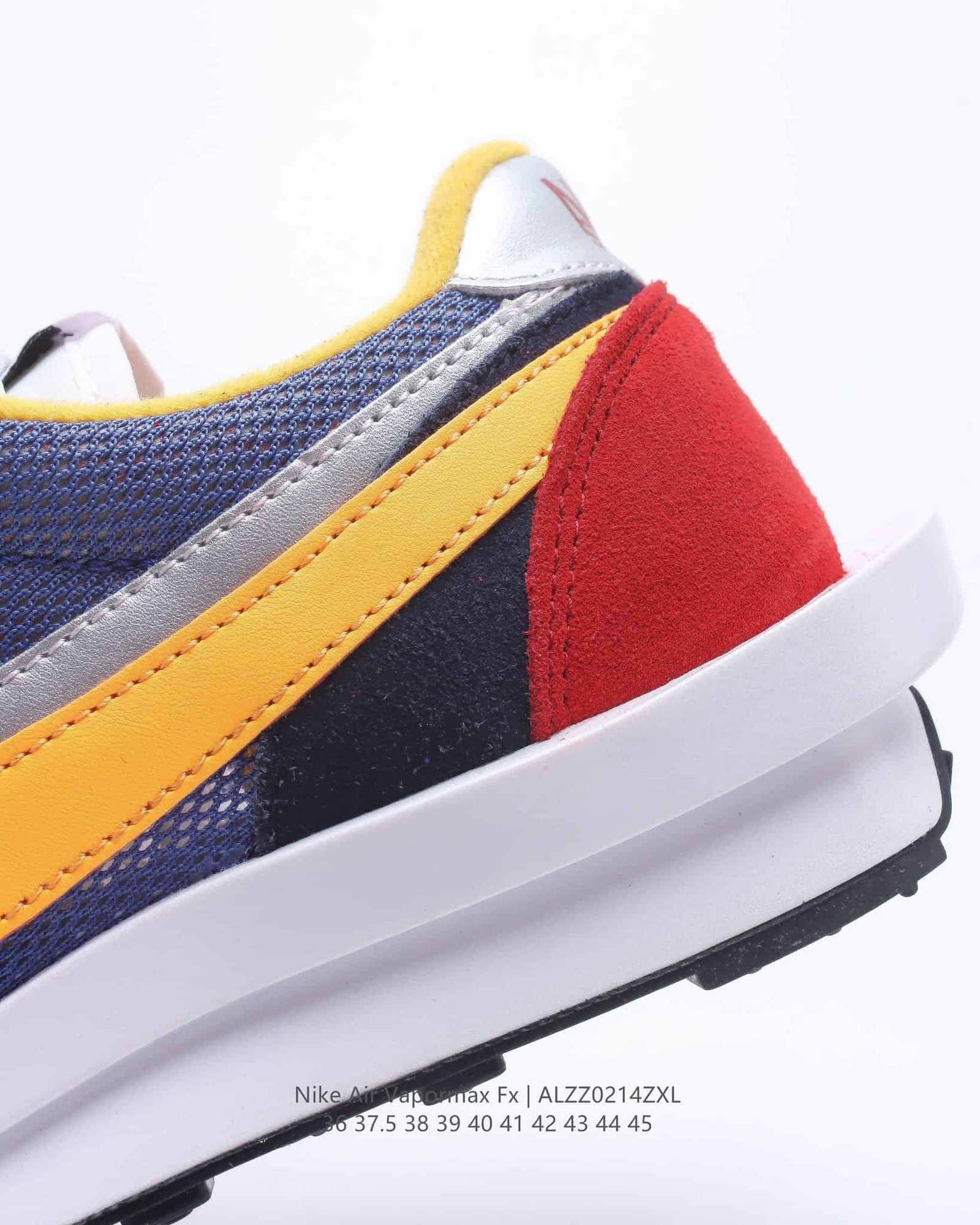 Nike LDWaffle Sacai 'Varsity Blue & Varsity Red & Del Sol' Sneaker For Men, Men's Shoes - Image 7
