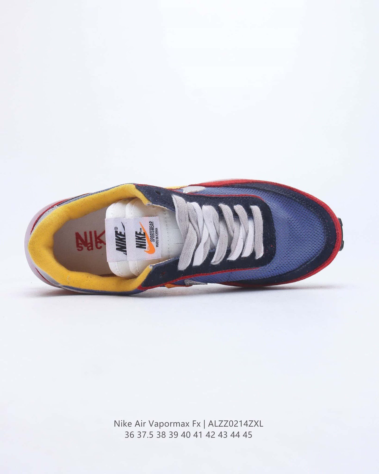 Nike LDWaffle Sacai 'Varsity Blue & Varsity Red & Del Sol' Sneaker For Men, Men's Shoes - Image 9