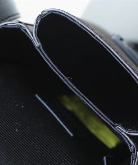 Alternative view of Louis Vuitton S-Lock Vertical Wearable Wallet Monogram Macassar Black For Men, Men's Bags, Shoulder And Crossbody Bags 7.5in/19cm LV M81522