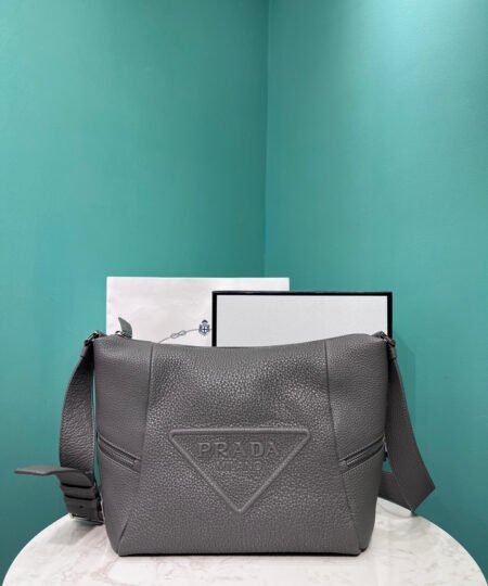 Alternative view of Prada Bag With Shoulder Strap In Grey For Women 10.2 in/ 26cm 2VH165_2BBE_F0K44_V_OOO
