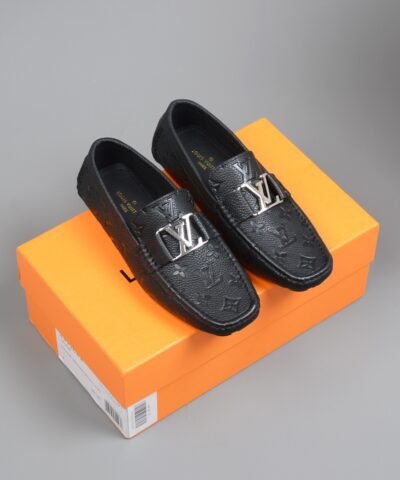 Louis Vuitton Monte Carlo Mocassin Black For Men LV 1A9F9Q