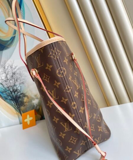 Alternative view of Louis Vuitton Neverfull MM Monogram Canvas Red For Women, Women’s Handbags, Shoulder Bags 12.6in/31cm LV M46987