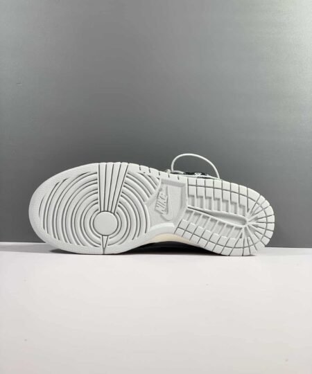 Alternative view of Nike Dunk Low Top Retro Vibe Paisley Light Smoke Grey-Black-Silver Sneaker For Men, Men’s Shoes