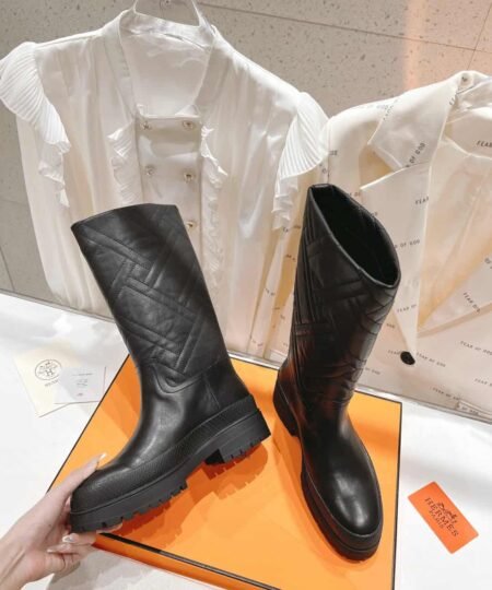 Hermes Fuji Boot Black For Women H222048Z 02350