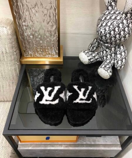 Louis Vuitton Women's Magnetic Flat Mule Black For Women LV