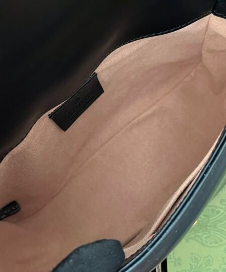 Alternative view of Gucci GG Marmont Mini Top Handle Bag Black For Women, Women's Bags 8.3in/21cm GG 547260 DTDIT 1000