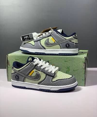 Union x Nike Dunk Pistachio Green Sneaker For Men, Men’s Shoes