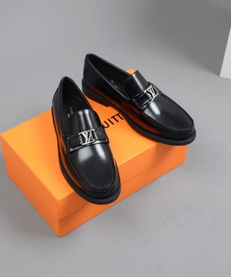 Louis Vuitton Monte Carlo Mocassin Black For Men LV