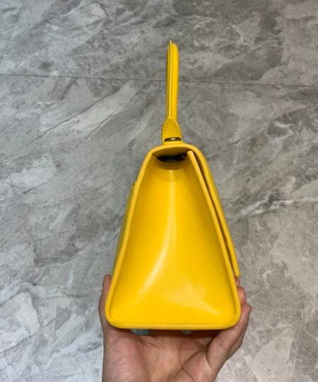 Alternative view of Balenciaga Hourglass Small Handbag In Yellow, For Women, Women's Bags 9in/23cm