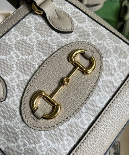Alternative view of Gucci Horsebit 1955 GG Mini Bag Beige For Women, Women's Bags 7.9in/20cm GG 677212 UULAG 9682