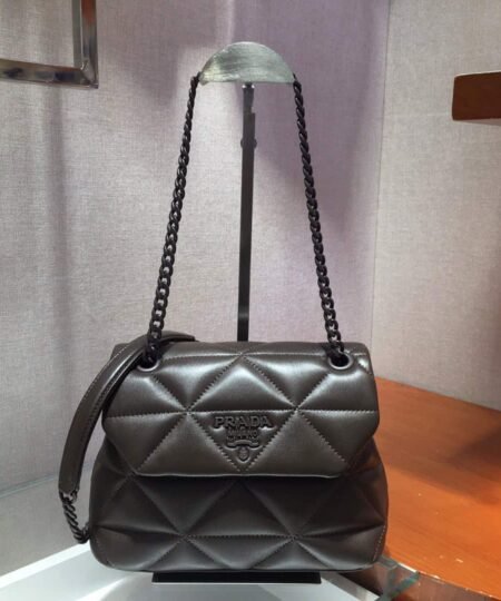 Prada Small Nappa Spectrum Bag Brown For Women, Women's Bags 8.6in/22cm