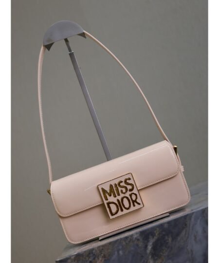 Alternative view of Miss Dior Flap Bag Nude For Women 22cm/8.5in