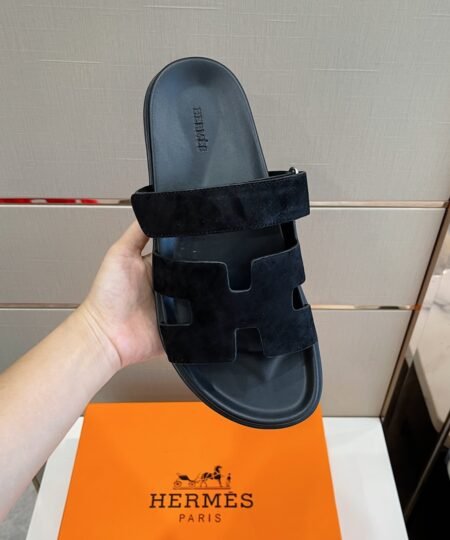 Alternative view of Hermes Takara Sandals Black For Men