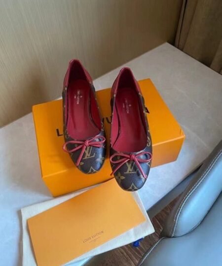 Louis Vuitton Women's Joy Ballerina Red For Women LV
