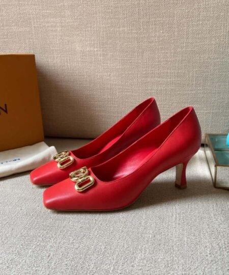 Louis Vuitton Women's Rotary Pump Red For Women LV