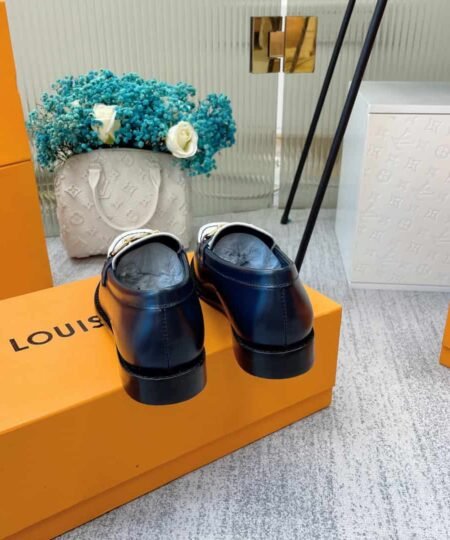 Alternative view of Louis Vuitton Women's Chess Flat Loafe Black And White For Women LV