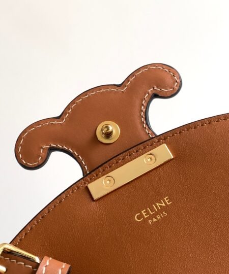 Alternative view of Celine Besace Cuir Triomphe Bag Brown For Women 9in/23cm 111233DU3.04LU