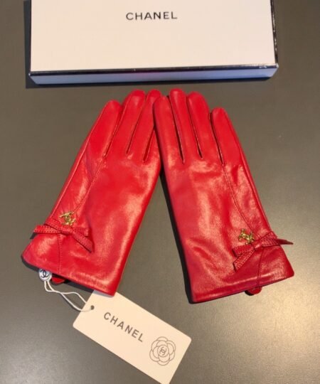 Chanel Gloves In Red