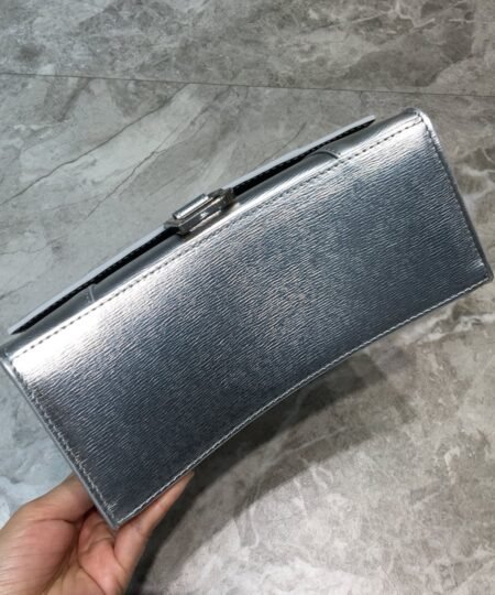 Alternative view of Balenciaga Hourglass Small Handbag In Grey, For Women, Women's Bags 9in/23cm