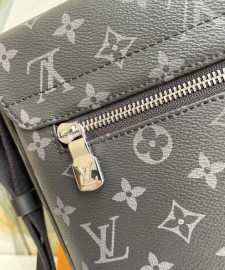 Alternative view of Louis Vuitton District MM Monogram Eclipse Canvas For Men, Men's Bags, Shoulder And Crossbody Bags 12.2in/31cm LV M44001