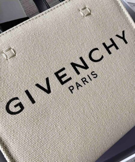 Alternative view of Givenchy Medium G Tote Shopper Bag Canvas Beige/Black For Women, Women's Handbags, Shoulder Bags 7.5in/19cm GVC BB50N0B1DR-255