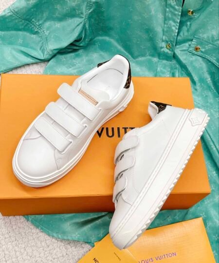 Alternative view of Louis Vuitton Women's Time Out Sneaker Brown For Women LV 1AAF7J