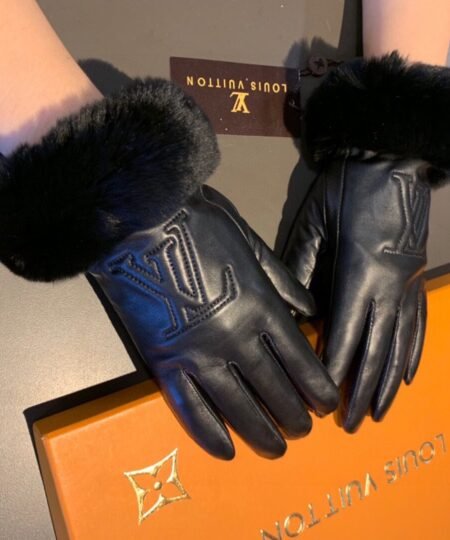 Alternative view of Louis Vuitton Gloves In Black